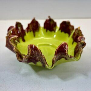 Green and Brown Bowl